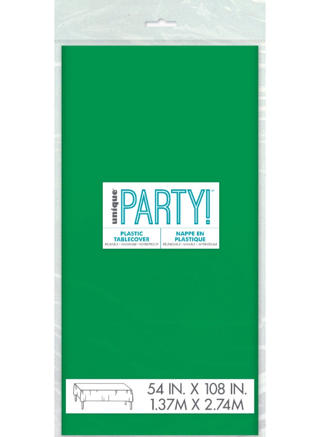 Unique Emerald Green Table Cover - Image 2